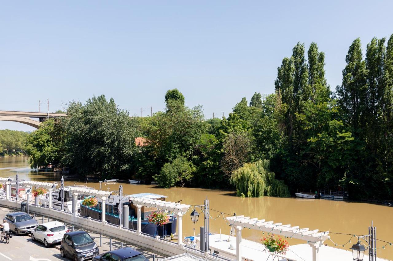 Appart'Hotel Vacanceole Paris Quai De Marne - Ex Adagio Nogent-sur-Marne Ngoại thất bức ảnh