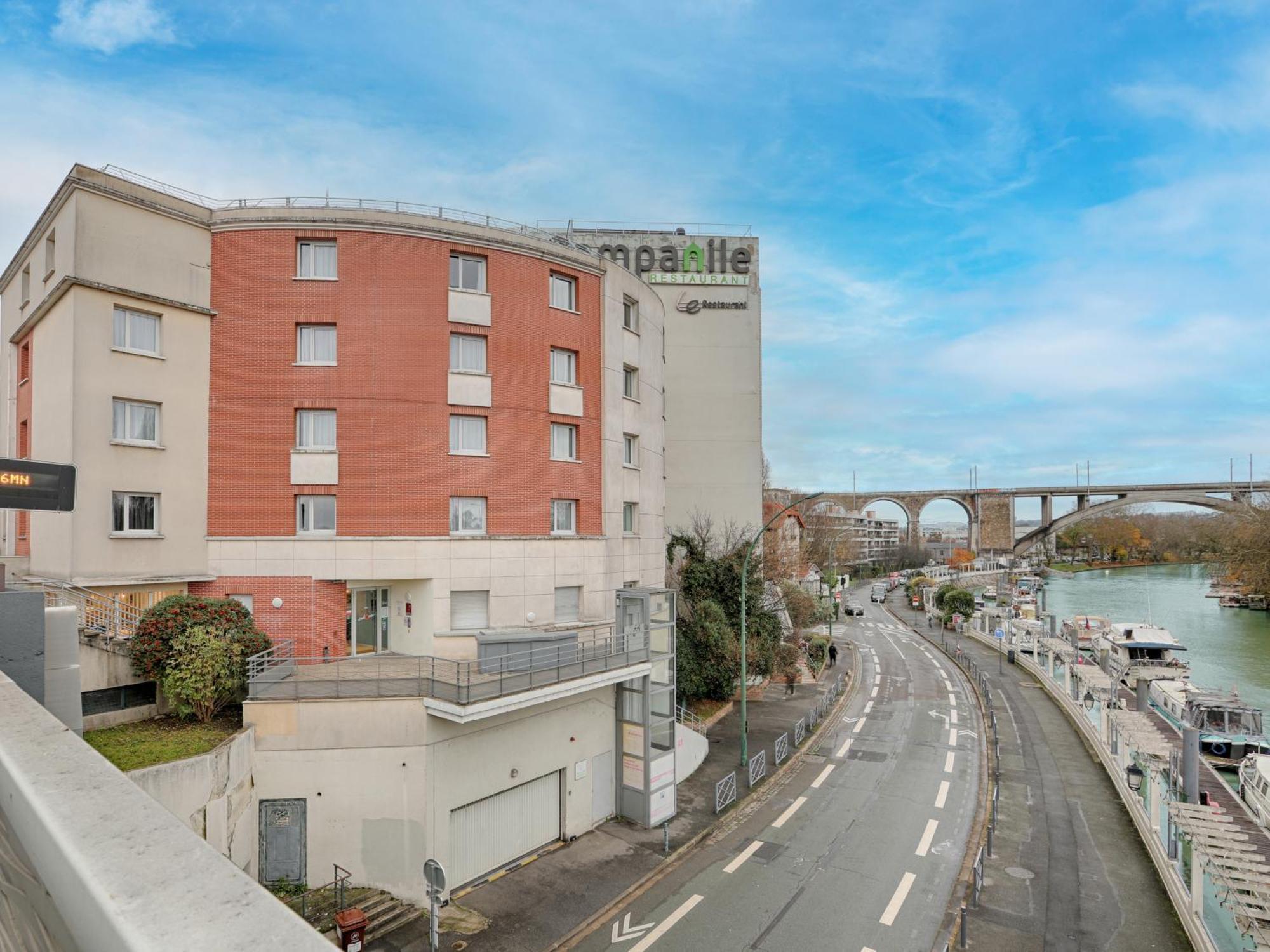 Appart'Hotel Vacanceole Paris Quai De Marne - Ex Adagio Nogent-sur-Marne Ngoại thất bức ảnh